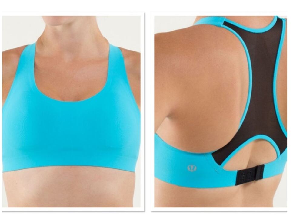 Lululemon Sports Bra Bitty Bracer Runners Racerback 36C